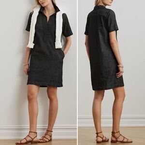 Lauren Ralph Lauren Denim Shift Dress Size XXL Dark Rinse Nightfall Wash Cotton